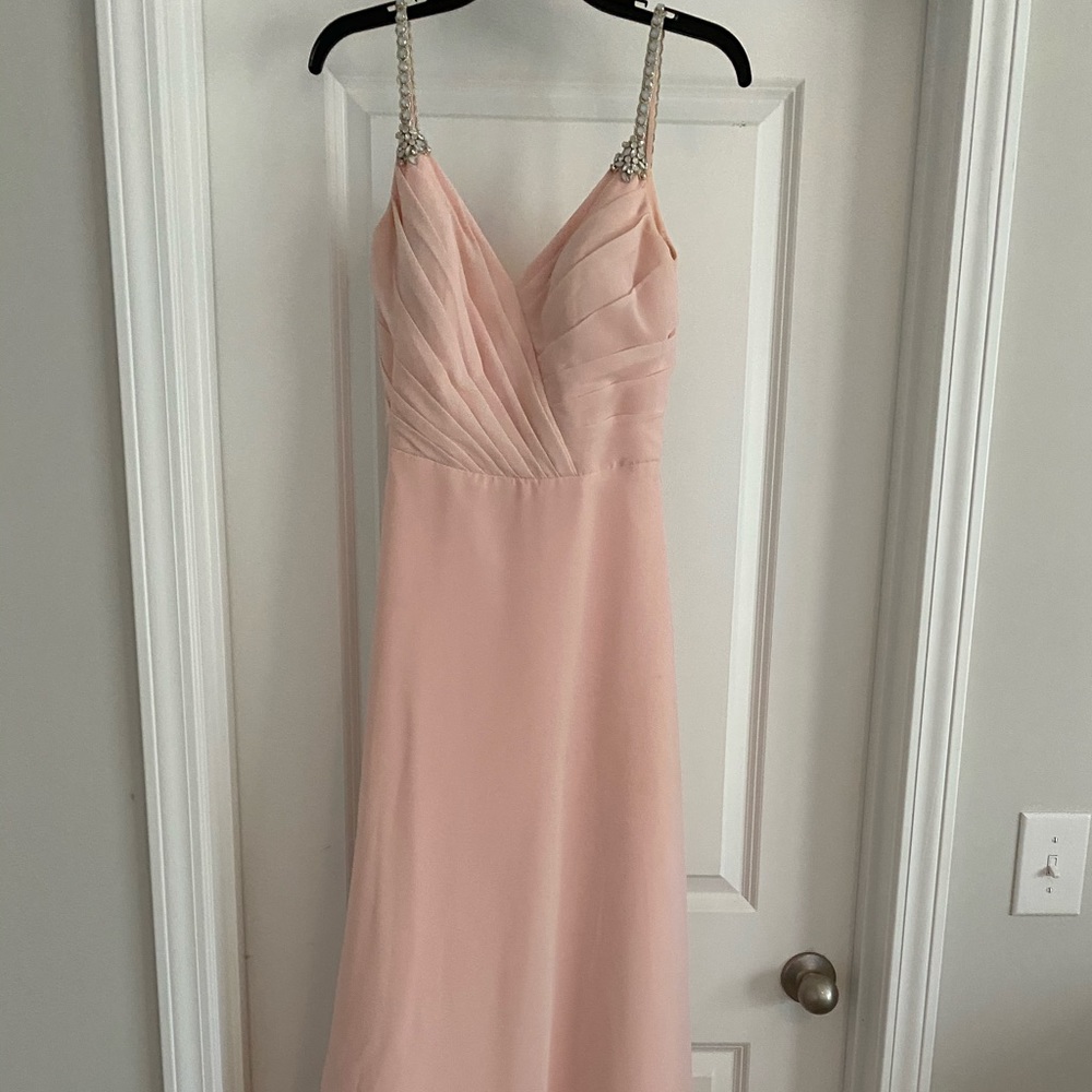 Blush Pink Bridesmaid Dress